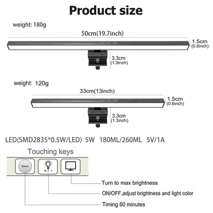 Computer Monitor Lamp