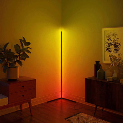 Smart LED floor lamp with App and Remote Control, Color Changing Ambience Light with Music Sync